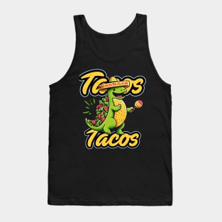 Tacosaurus Tank Top